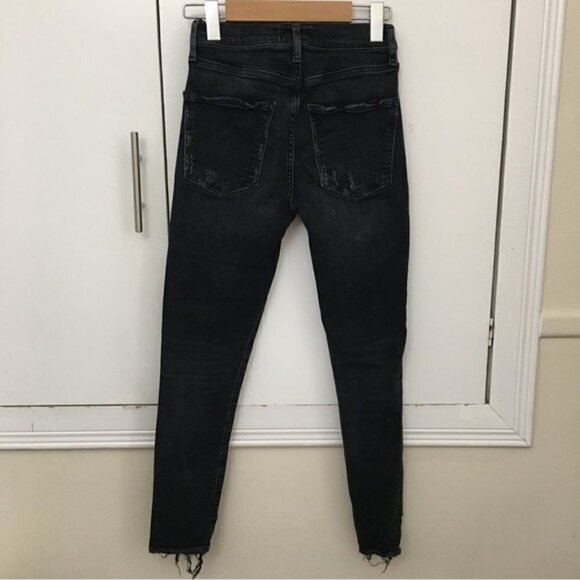 Agolde Sophie High Rise Skinny Crop Jeans - Picture 6 of 10